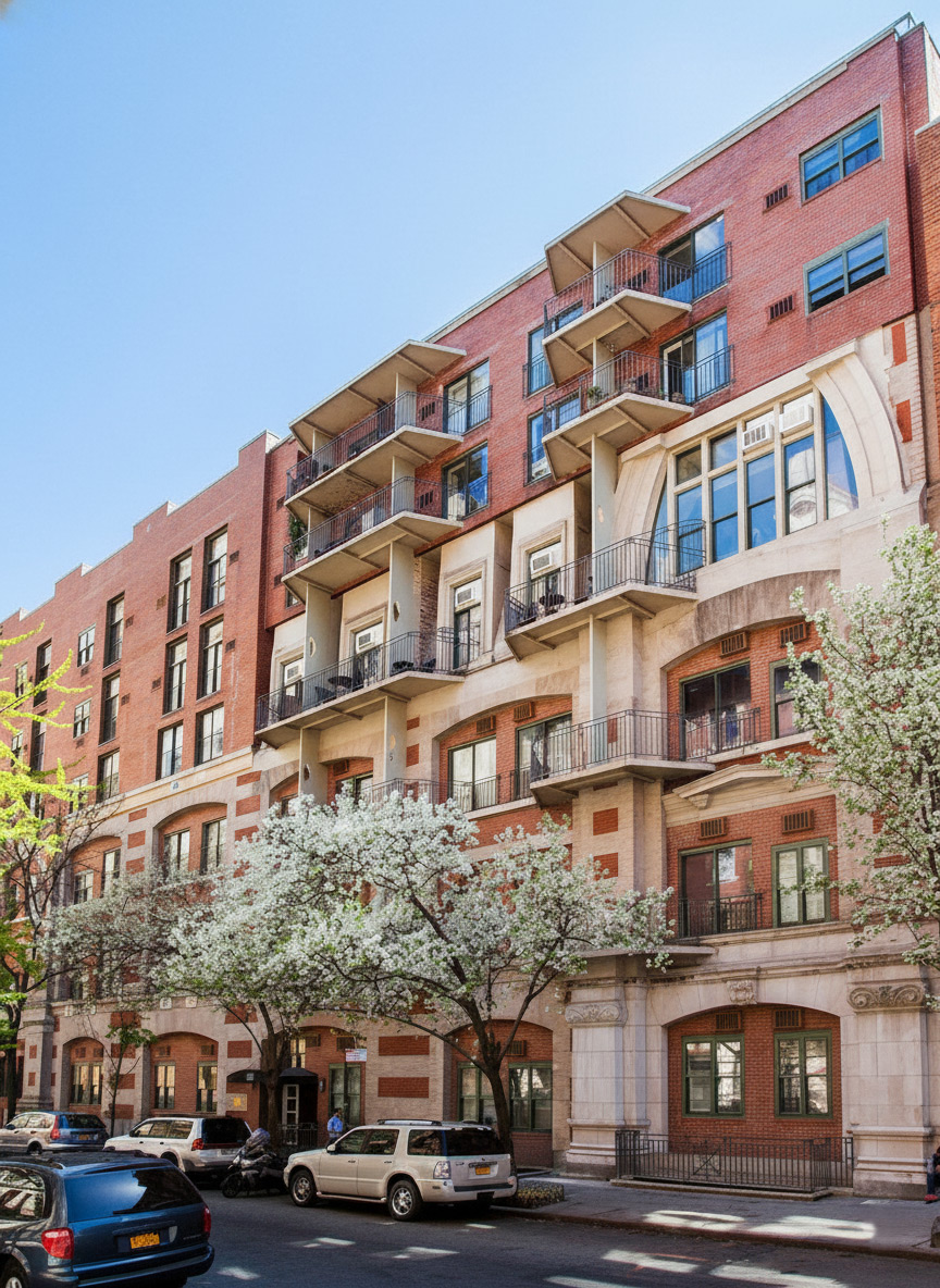 210-220 E 22nd St Facade